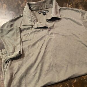 Saks Fifth Avenue Gray Shirt